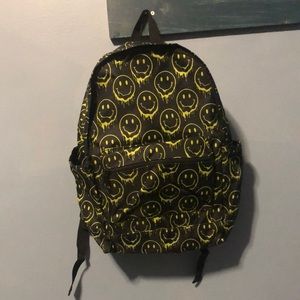 Smiley face backpack